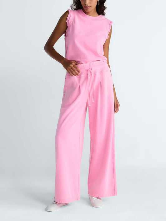 Scoop Women's Sleeveless Ruffle Set