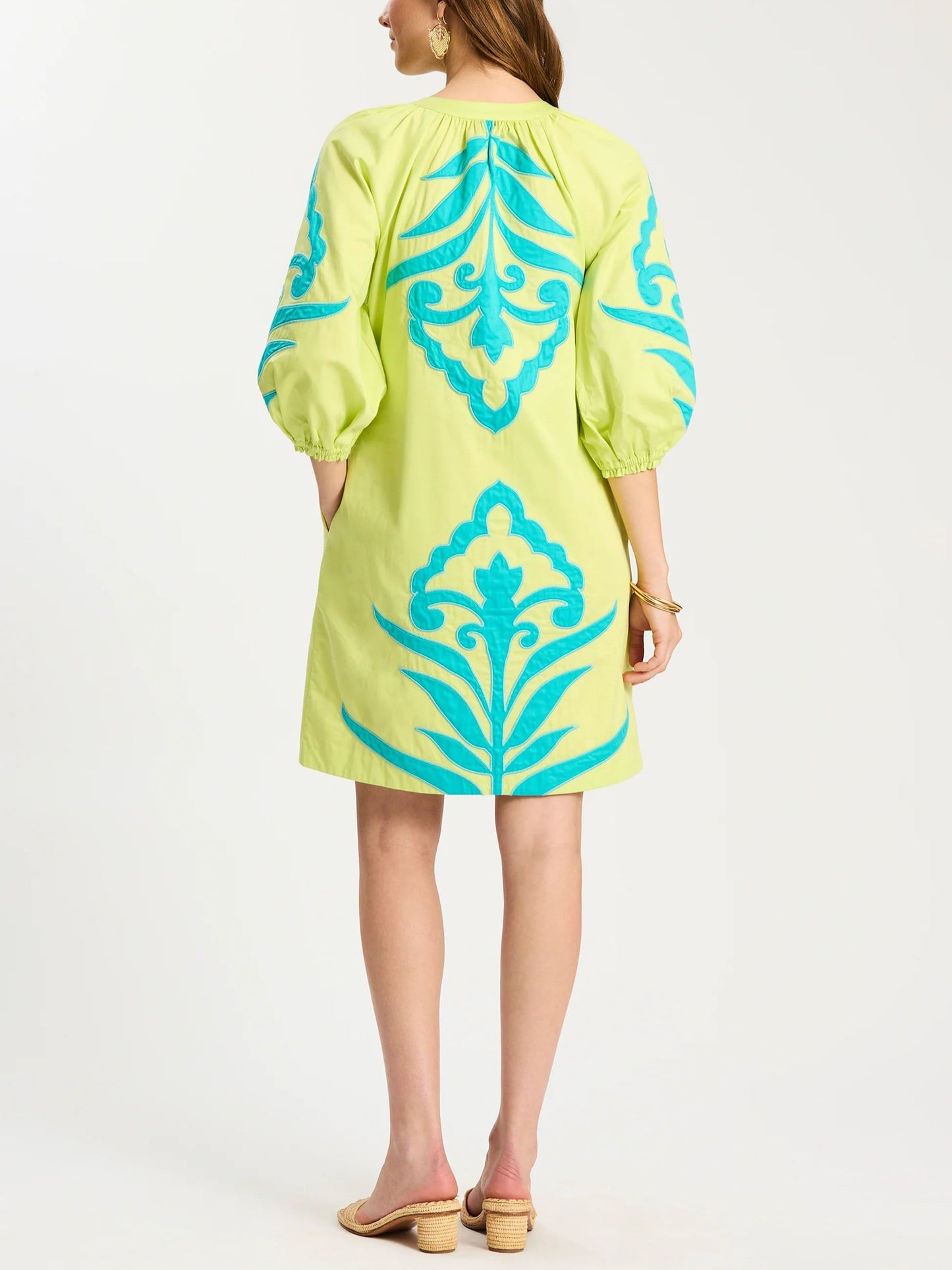 Sarah Applique Dress