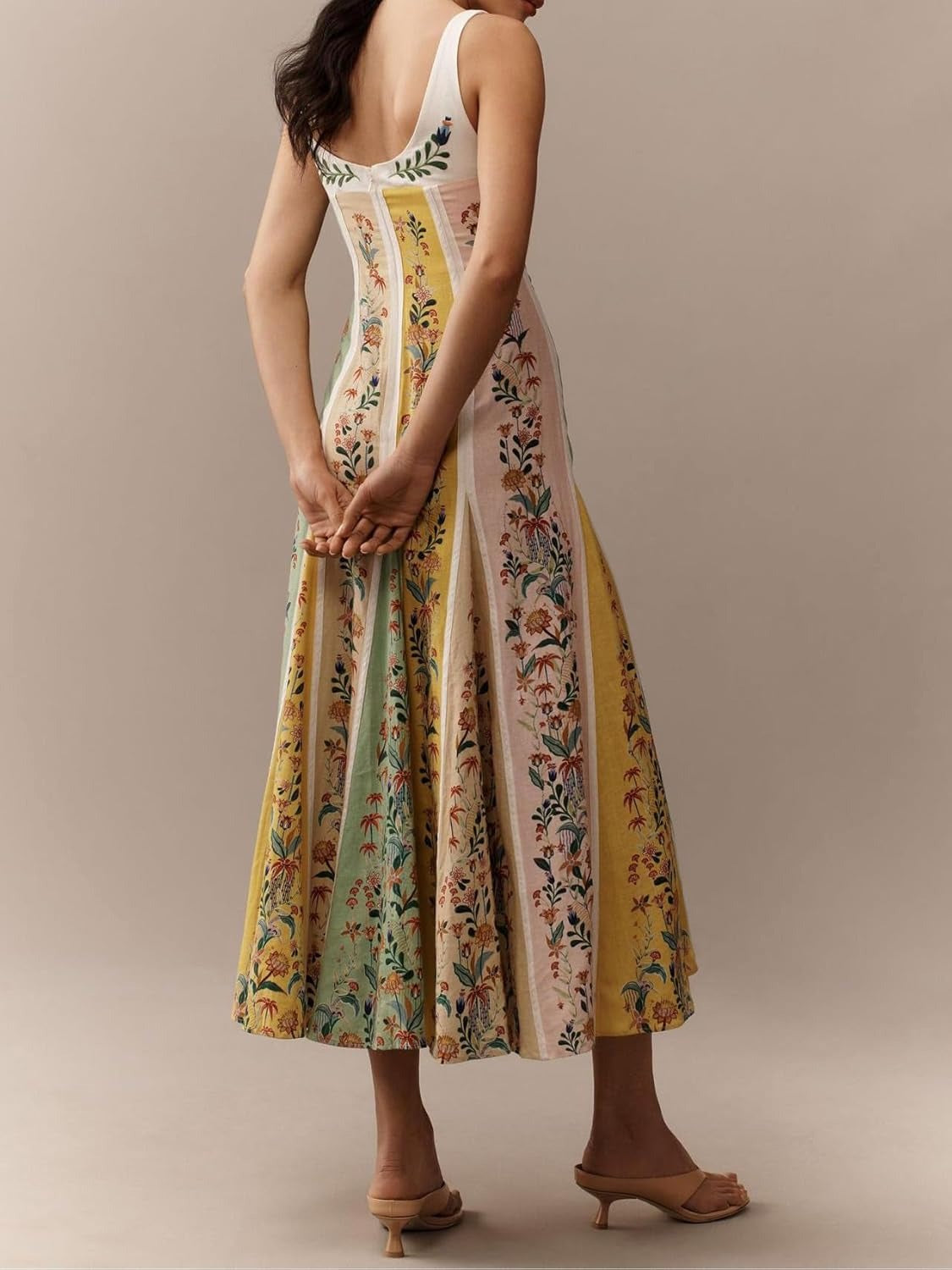 Women's Boho Print Dress