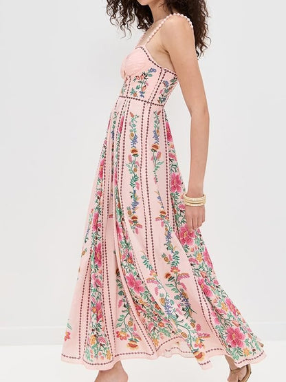 Women's Boho Print Dress