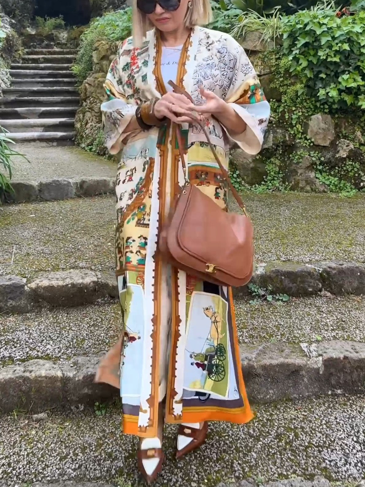 Casual & Comfortable Silk Long Coat