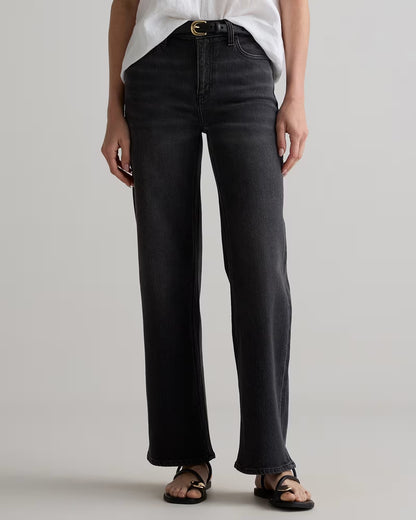 Stretch Relaxed Straight Jeans