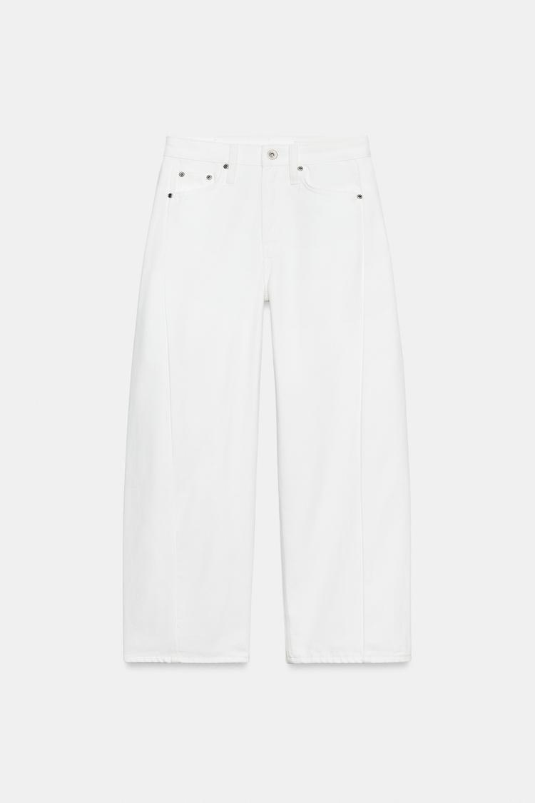 MID-WAIST RELAXED FIT ANKLE JEANS