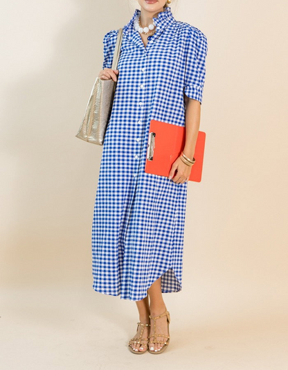 Nina Gingham Dress