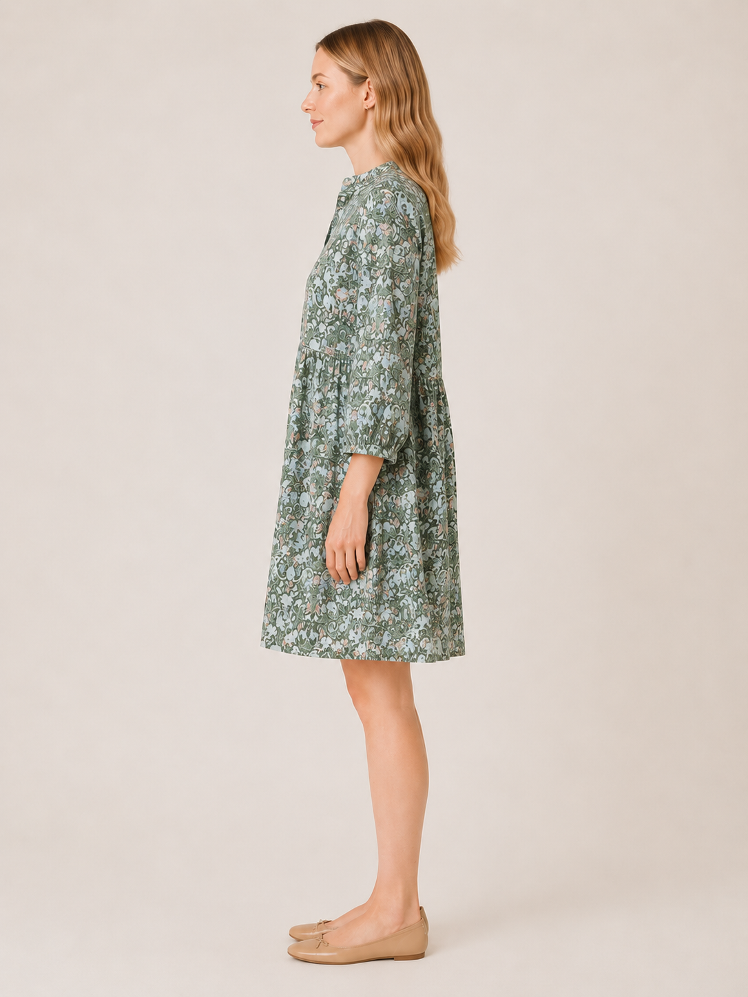 Garden Paisley Day Dress