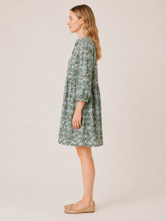 Garden Paisley Day Dress