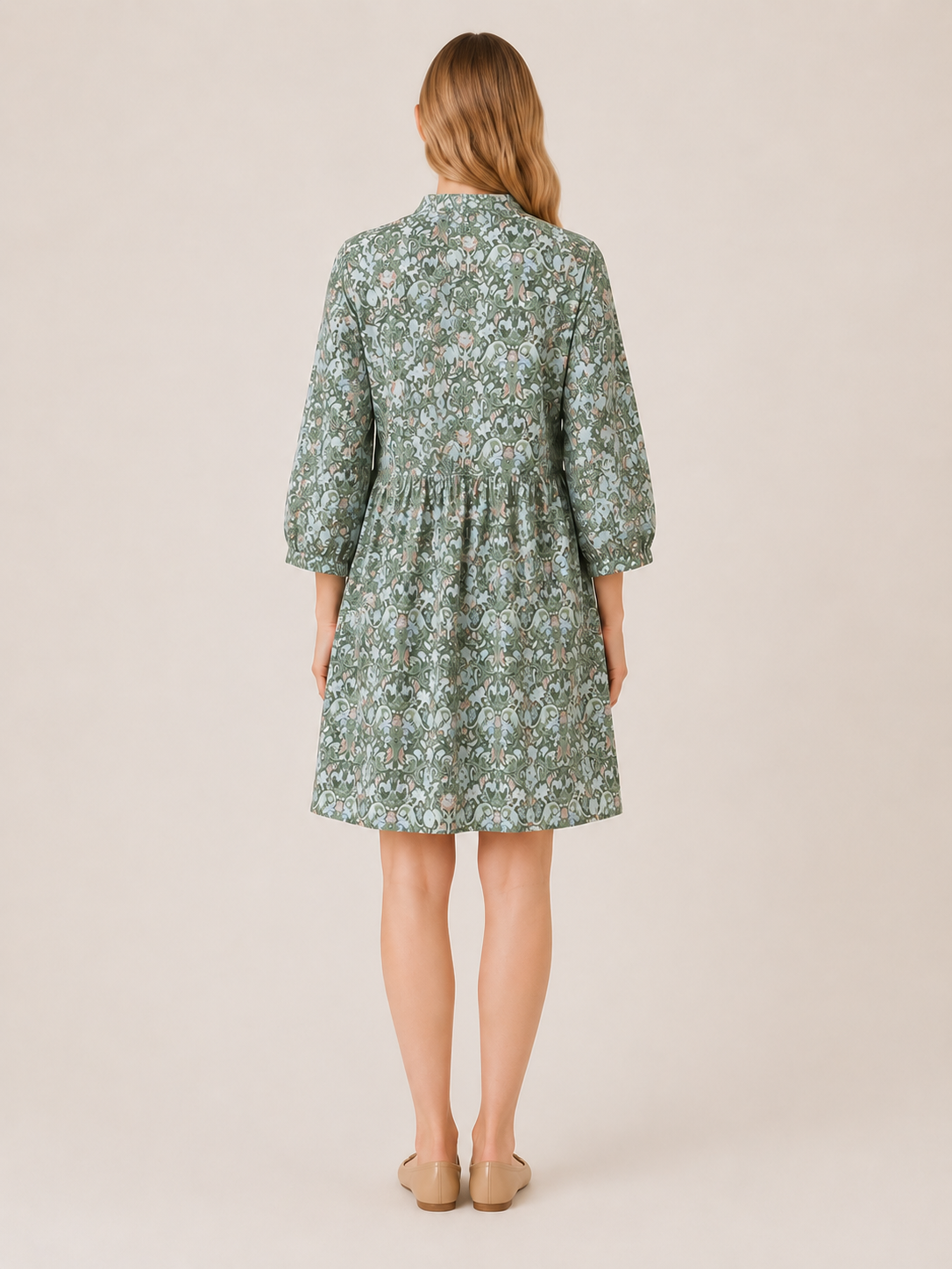 Garden Paisley Day Dress