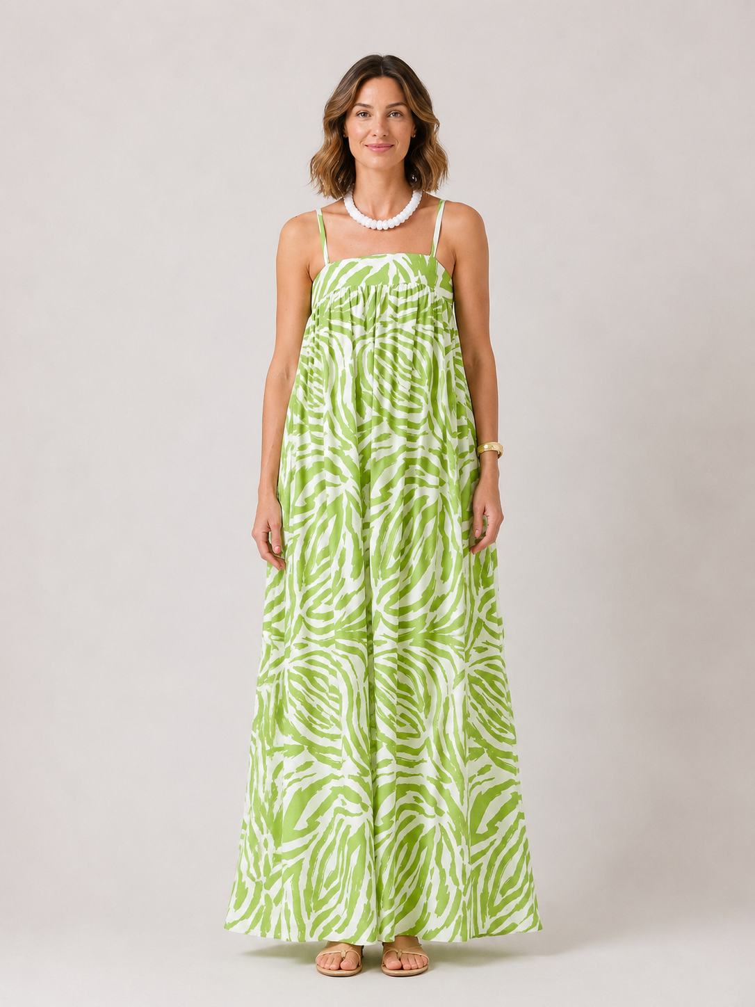 Matcha My Energy Midi Dress