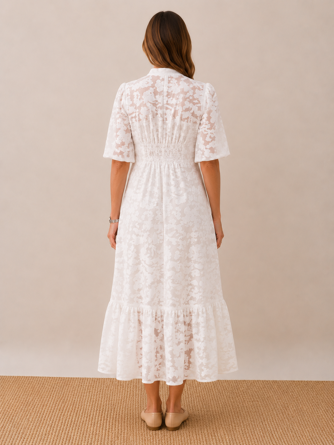 Lace Cotton Dress