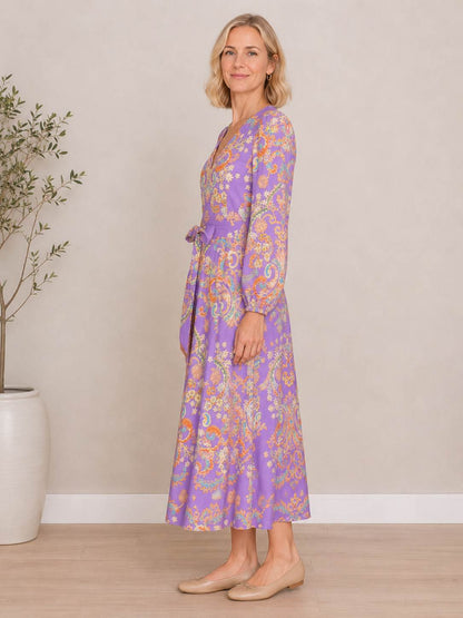 Florence Linen Blend Dress