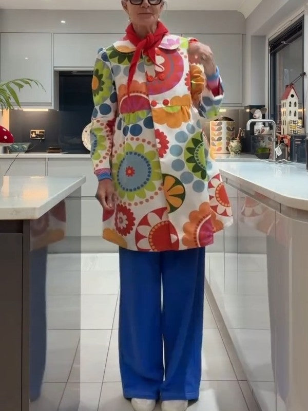 Rainbow Garden Coat