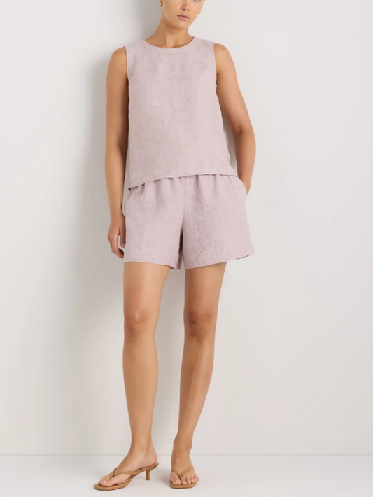 Dusty Lilac Linen Two-Piece Co-ord