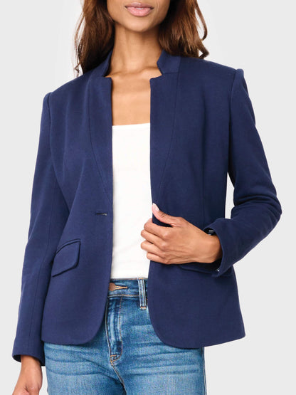 Notch Collar Blazer