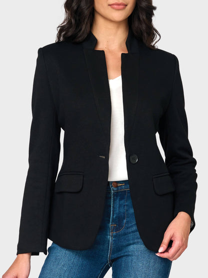 Notch Collar Blazer