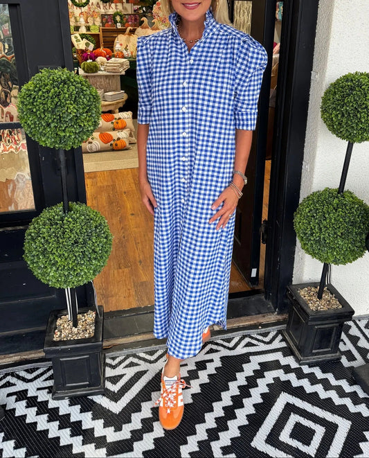 Nina Gingham Dress