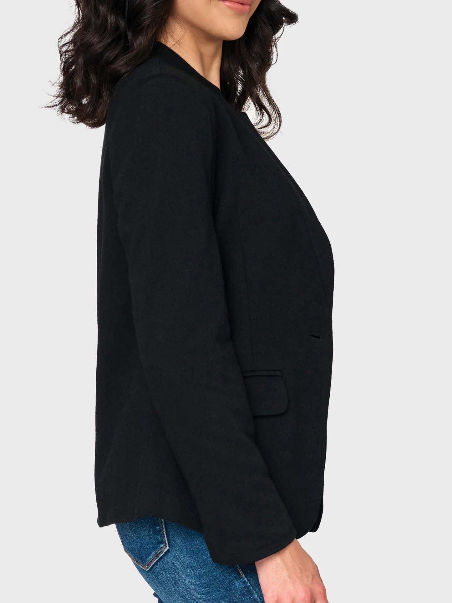 Notch Collar Blazer