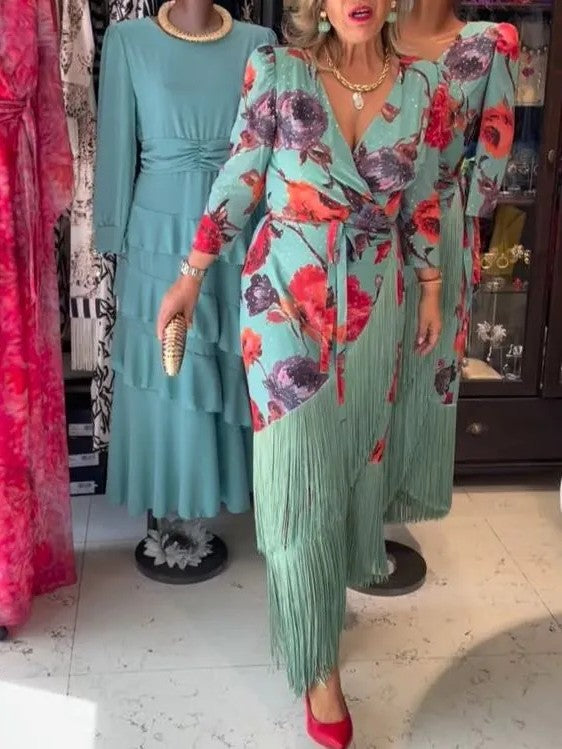 Macarena floral dress