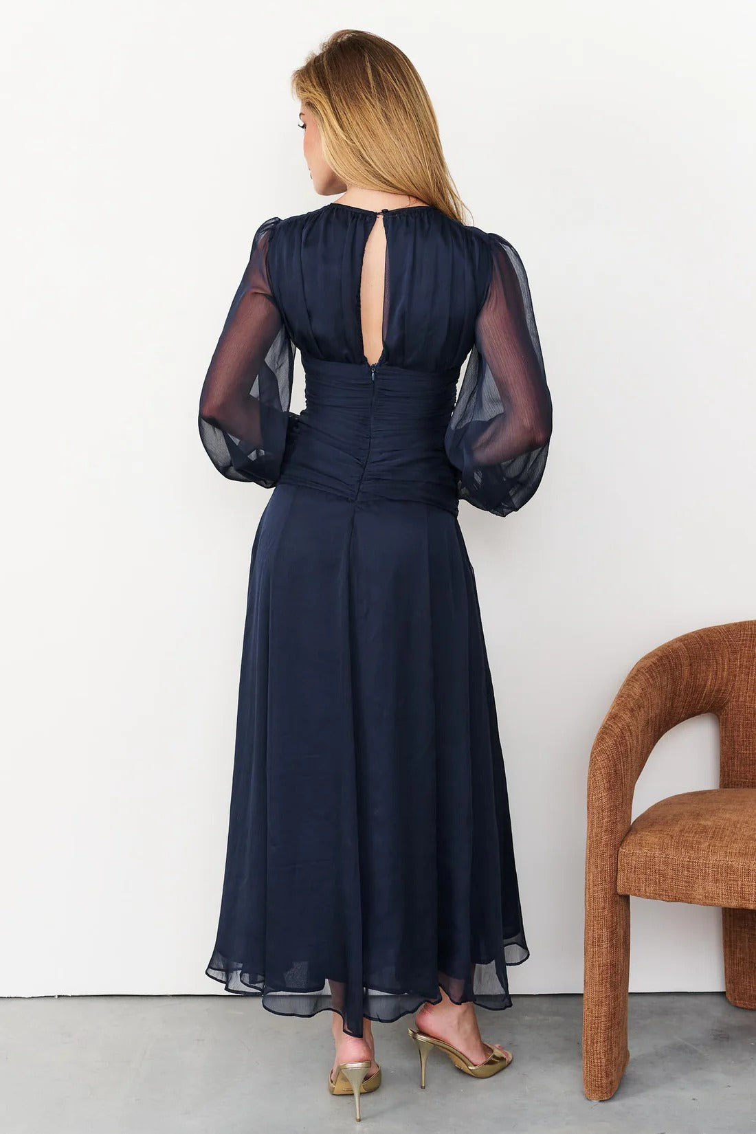 Sabine Maxi Dress - Navy