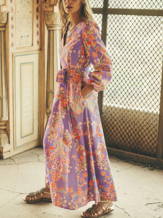 Florence Linen Blend Dress
