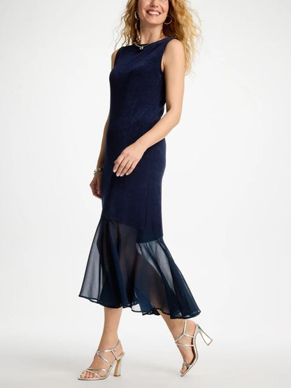 Travelers Chiffon Hem Dress