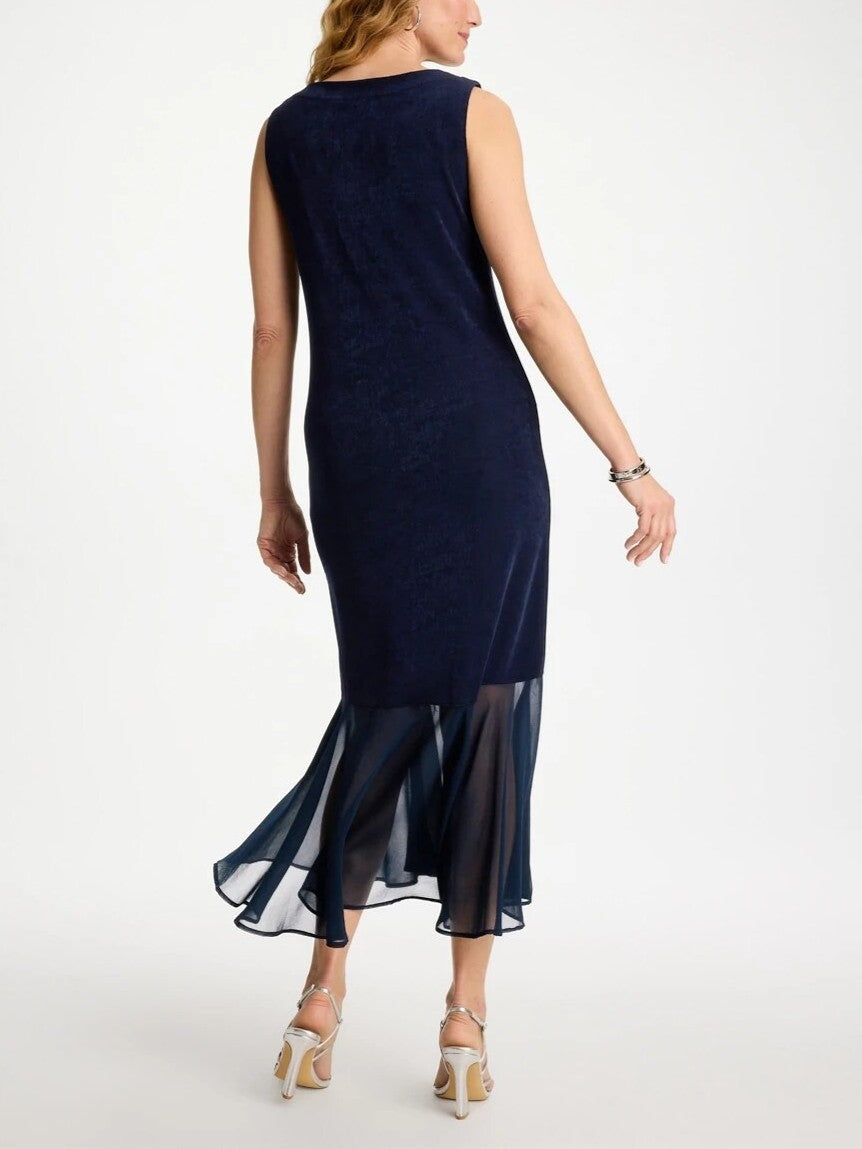 Travelers Chiffon Hem Dress
