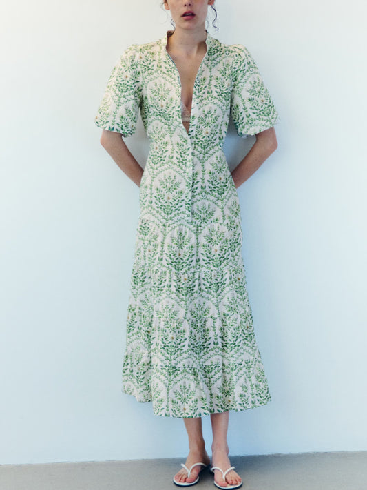 Garden Day Tiered dress