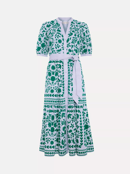 Trinity Floral Heart Shirt Dress