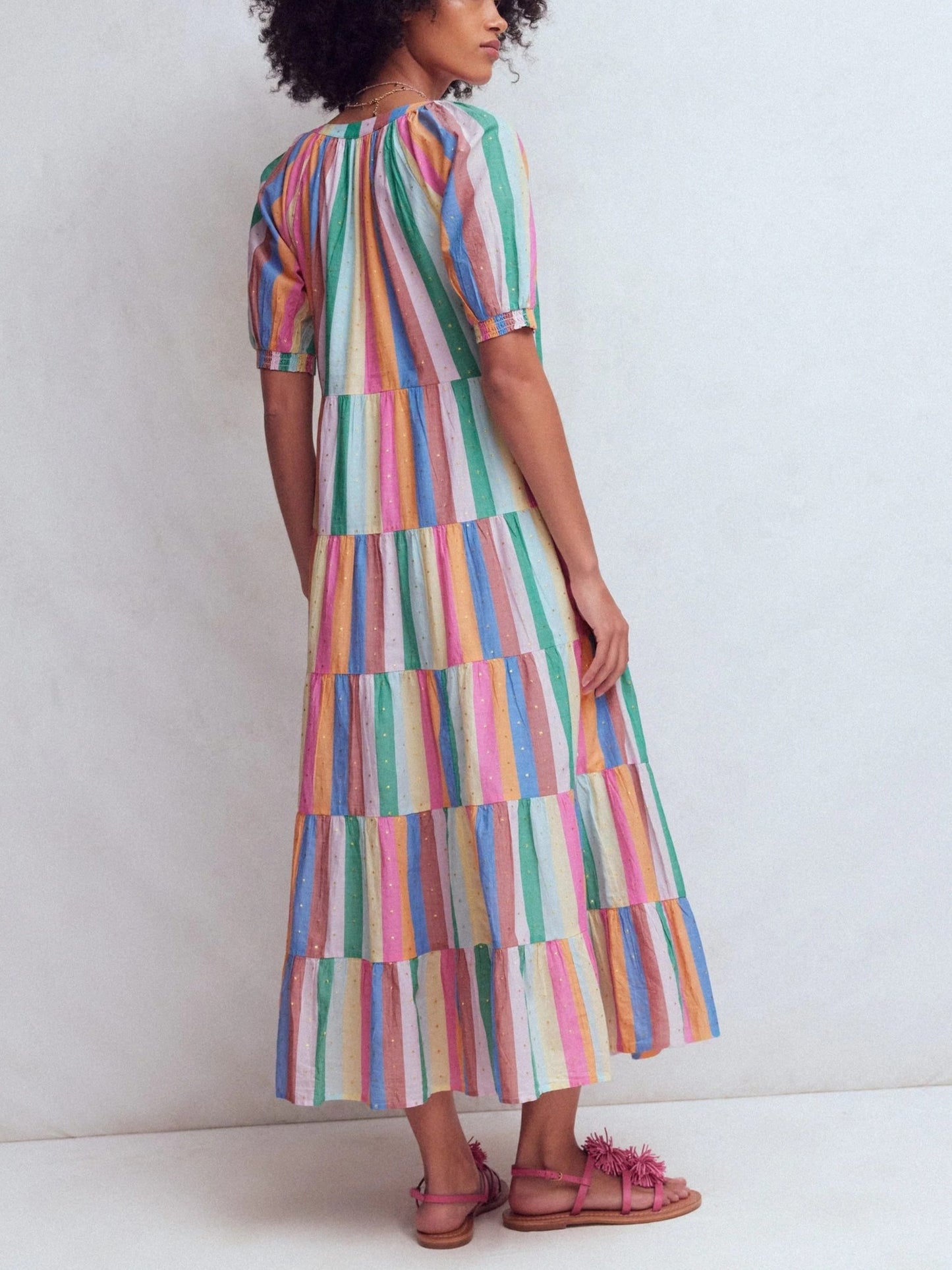 Multi Tiered Maxi Dress