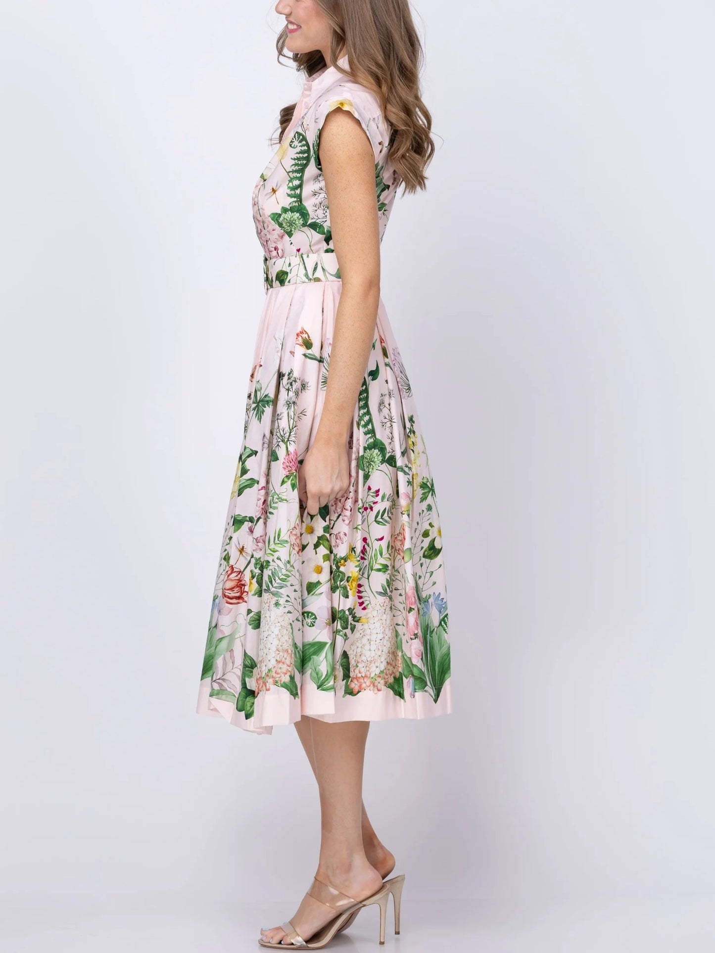 Cara Cara Octavia Dress in Bloomsfield Pink