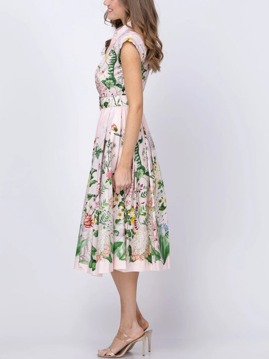 Cara Cara Octavia Dress in Bloomsfield Pink