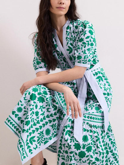 Trinity Floral Heart Shirt Dress