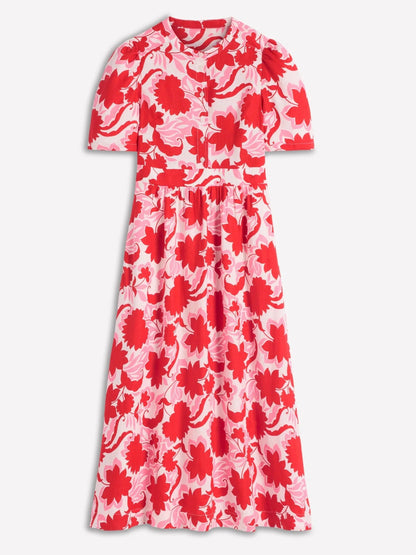 Ivy Linen Midi Dress
