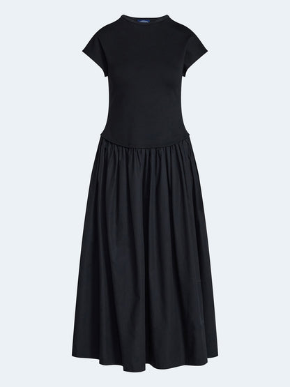 Scoop Women’s Maxi Dress with Short Dolman Sleeves