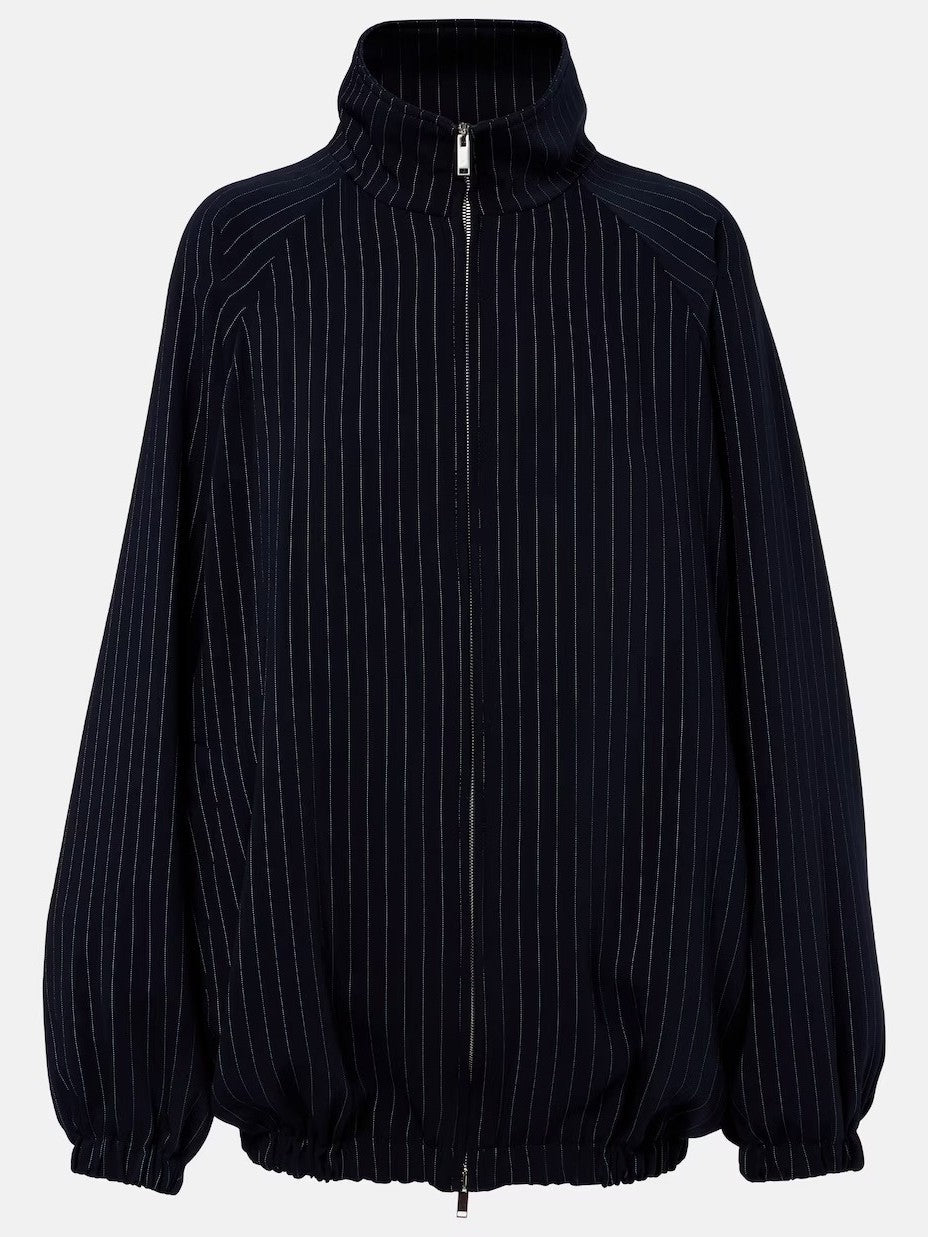 Baxter pinstripe oversized jacket