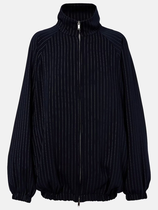 Baxter pinstripe oversized jacket