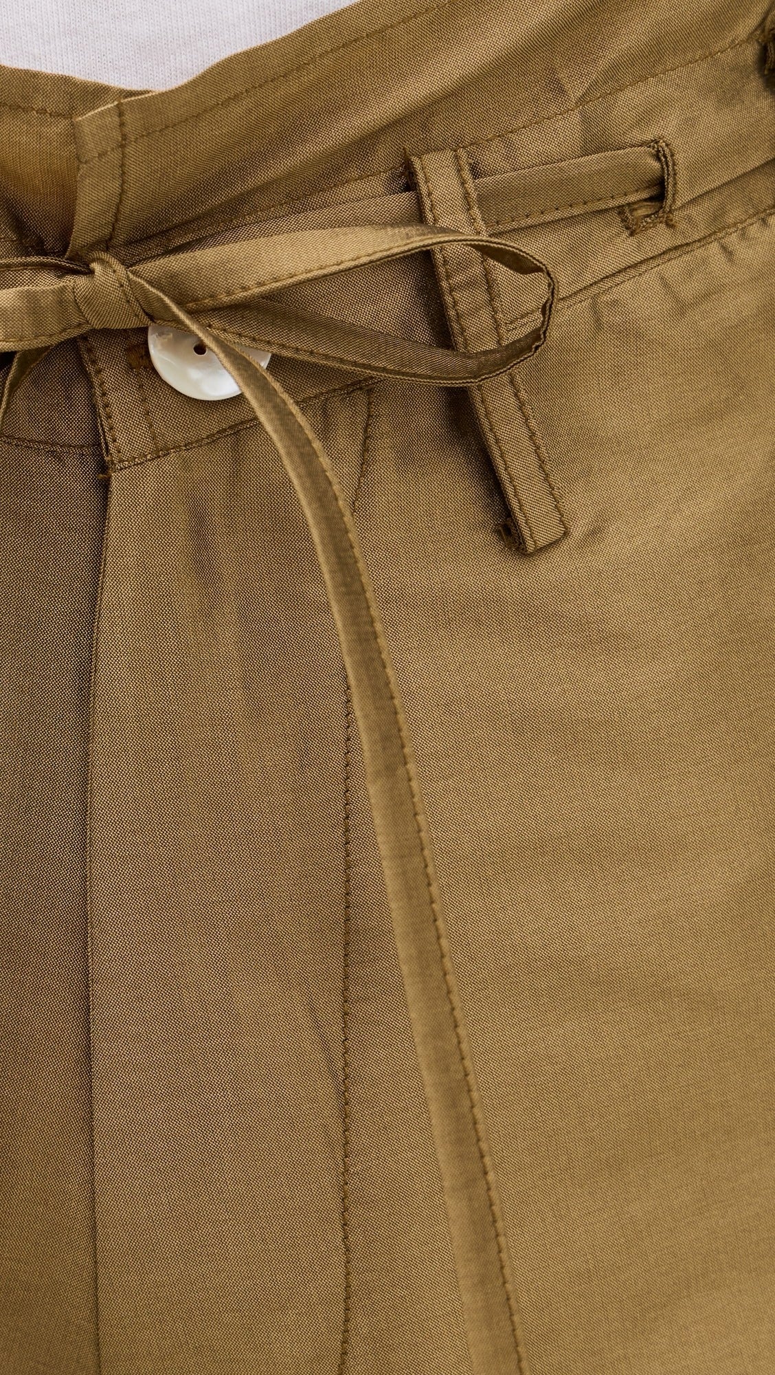 Techno Taffeta Barrel Pants