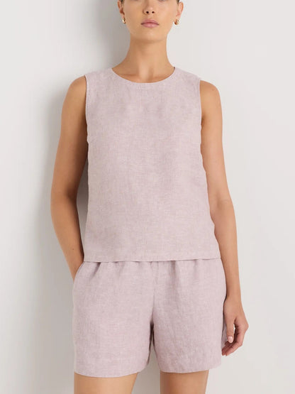 Dusty Lilac Linen Two-Piece Co-ord
