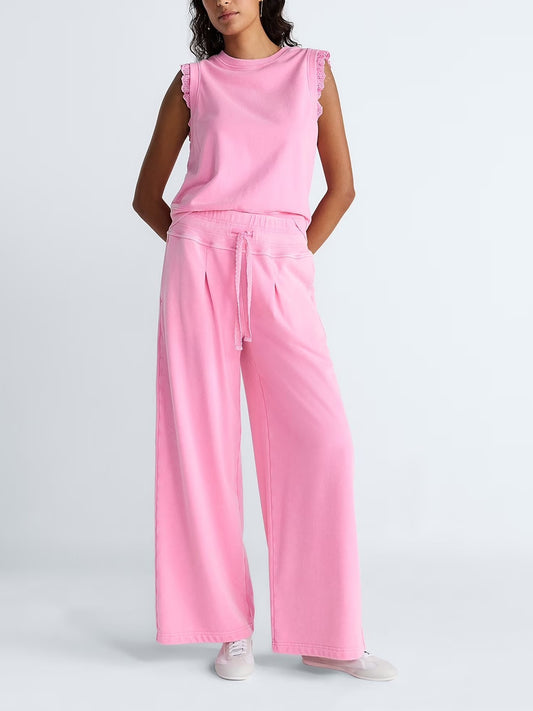 Scoop Women's Sleeveless Ruffle Set