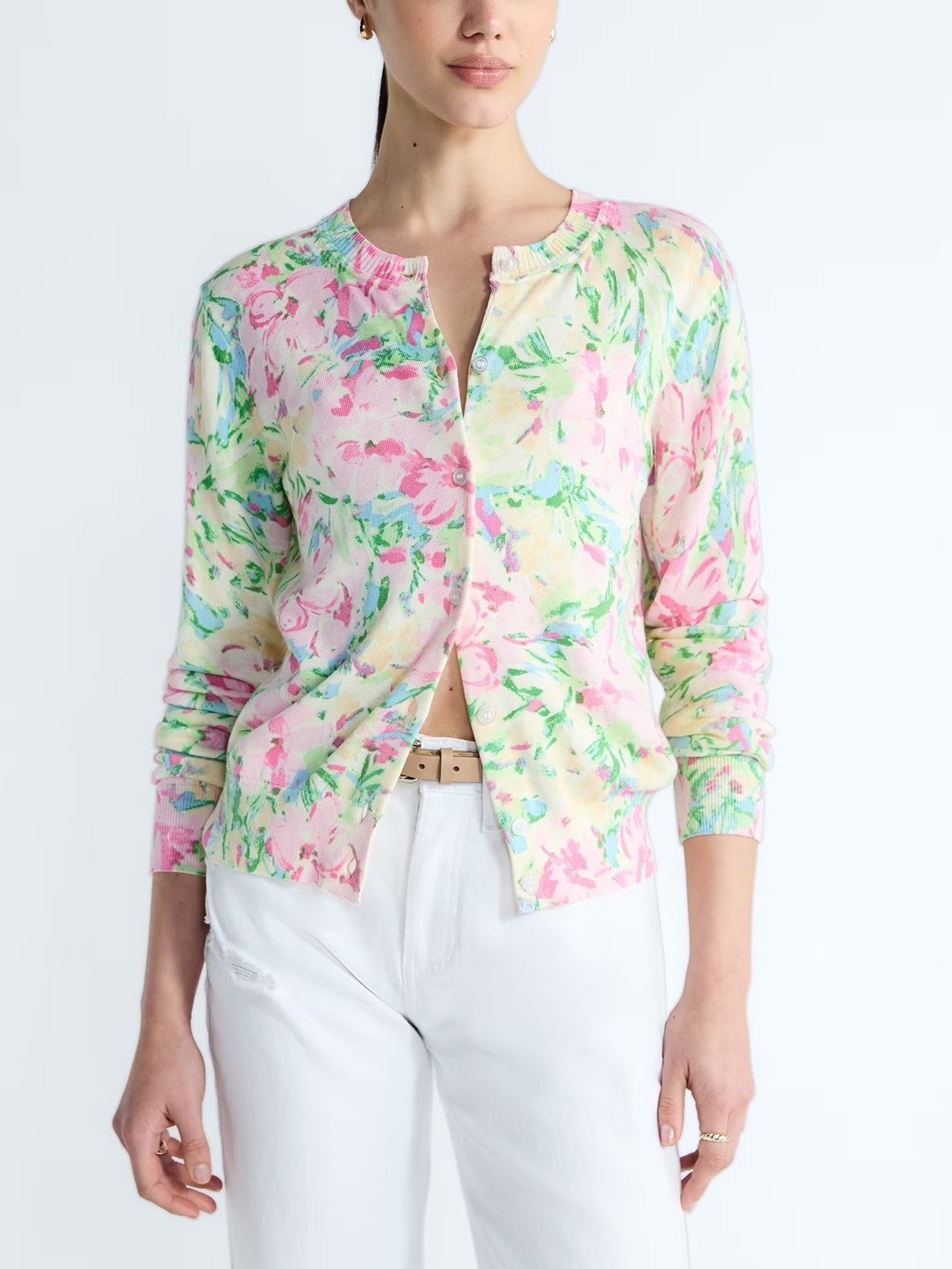 Classic Long Sleeve Cardigan