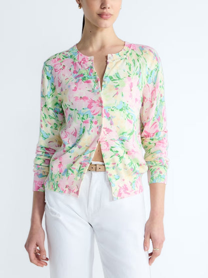 Classic Long Sleeve Cardigan