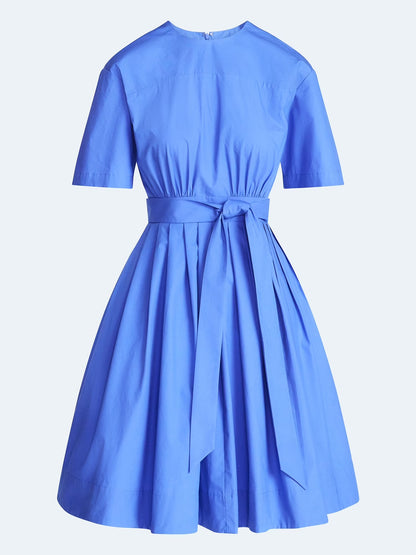 Devil Wears Prada Scoop Collection Women's and Women's Plus Cotton Tie-Waist Midi Dress
