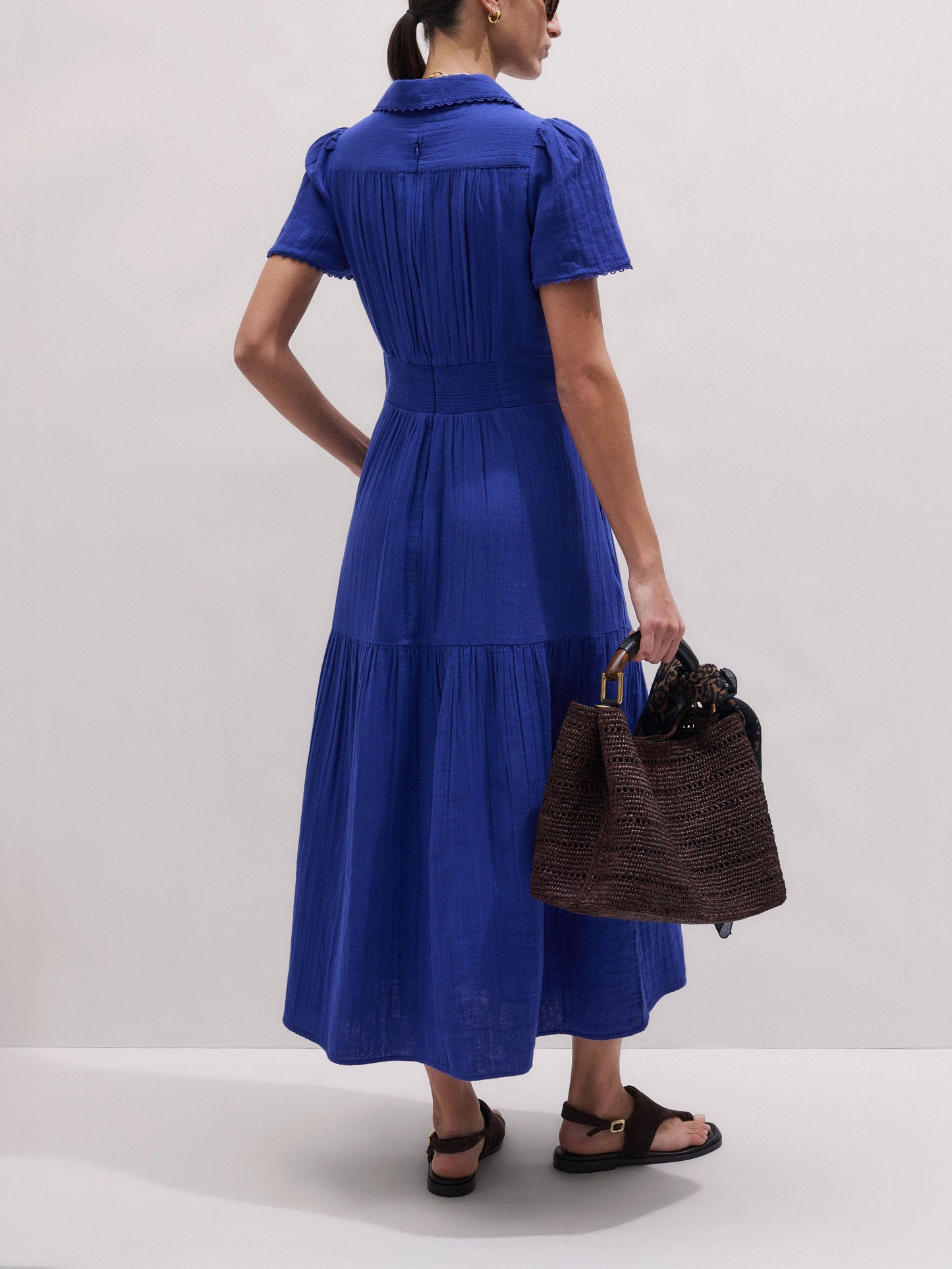 Twist Front Maxi Dress