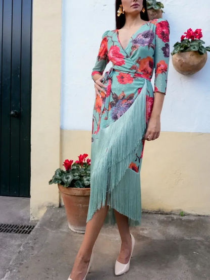Macarena floral dress
