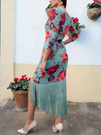 Macarena floral dress