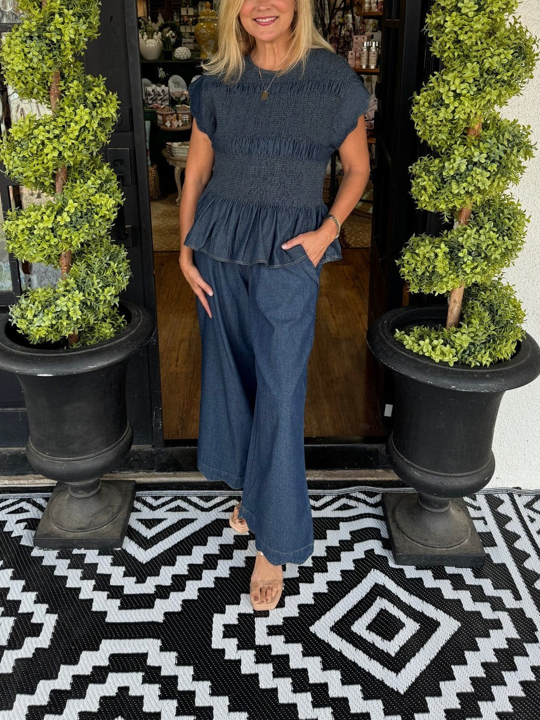 Elizabeth Set - Indigo