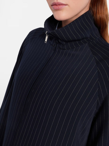Baxter pinstripe oversized jacket