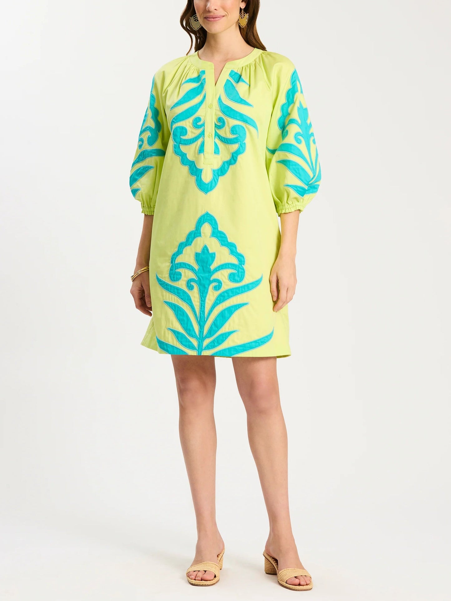 Sarah Applique Dress