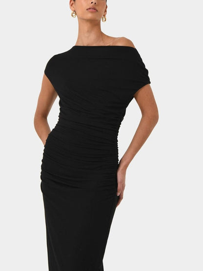 Mia Ruched Jersey Dress