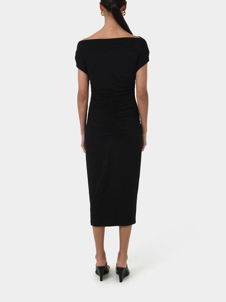 Mia Ruched Jersey Dress