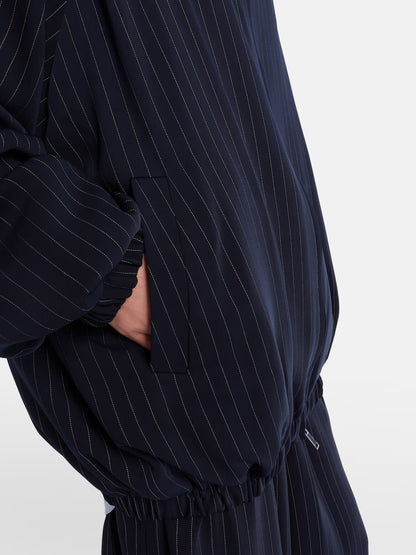 Baxter pinstripe oversized jacket